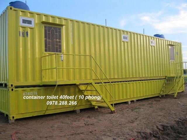 container vệ sinh