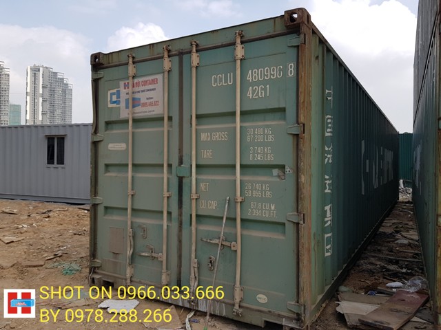 bán container cũ giá rẻ